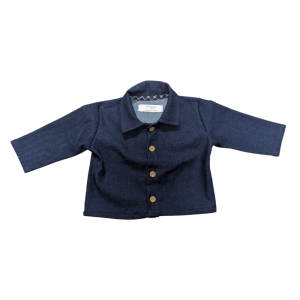 Chemise bleu marine en jean
