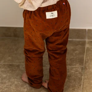 Pantalon enfant velours réversible ARBOUSIER
