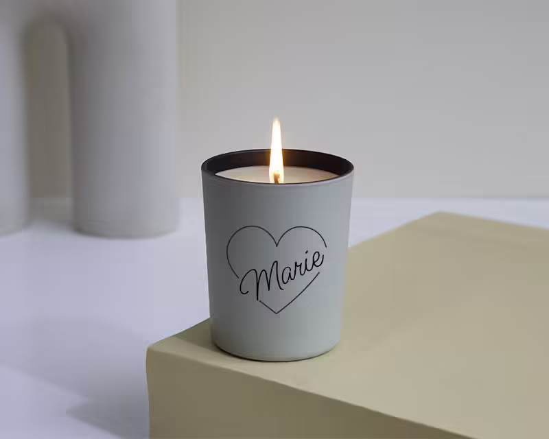 Cadeau bougie personnalisée