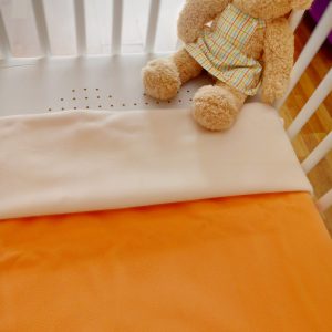 MANTA MINICUNA Crema / Melocoton