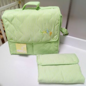 KIT BOLSO+VESTIDOR TX-831 BABY VERDE