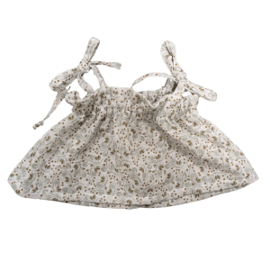 Haut à bretelle en gaze coton