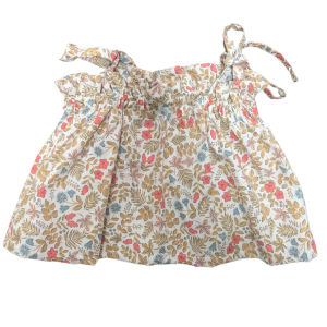 Haut à bretelle fleuri Louisa