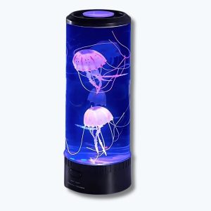 Veilleuse aquarium LED avec méduses