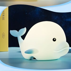 Petite veilleuse de baleine avec batterie
