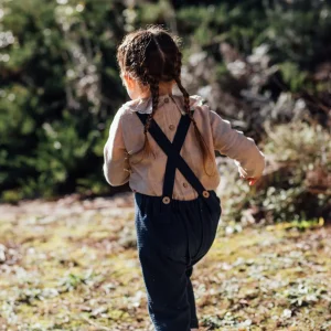 Salopette enfant nid d’abeille OLIVIER