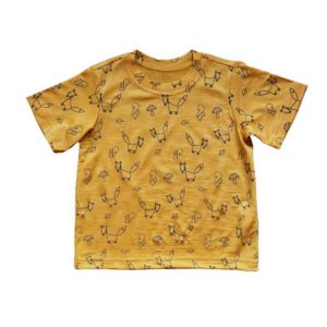 T-shirt Anti UV Thermorégulateur de GluckSkind Jaune Dessin