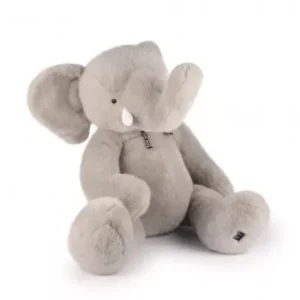 Peluche éléphant gris souris 80cm – Sowen