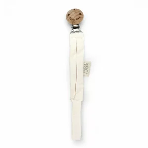 Attache tétine – Wood ivory powder