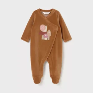 Pyjama velours champignon