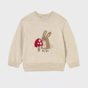 Pull jaquard – Beige