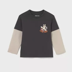 T-shirt à double manche – Lets roll