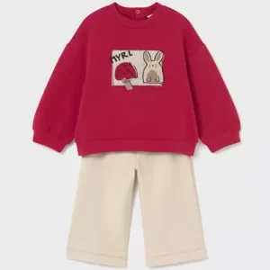 Ensemble pantalon et pull – Champignon