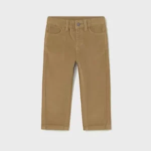 Pantalon en velours côtelé coupe droite bébé