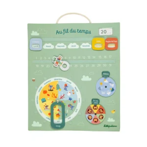 Calendrier enfant ” Au fil du temps “