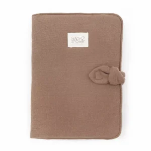 Protège carnet sante knot – Caramel glacé