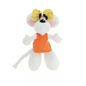 Peluche Diddlina 20cm – Robe orange