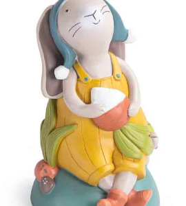 Tirelire lapin – Trois petits lapins