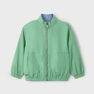 Coupe-vent réversible vert