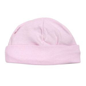 BONNET TRICOT LISO ROSE