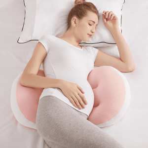 Coussin de Grossesse Ergonomique Double Soutien Réglable pour Futures Mamans