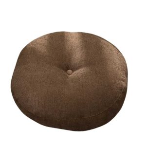 Coussin rond d&rsquo;assise style japonais