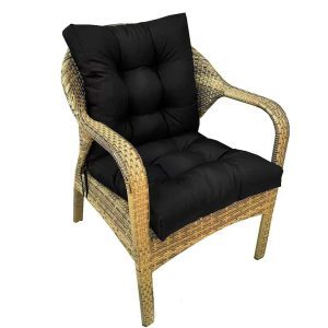 Coussin salon de jardin dossier haut