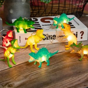 Guirlande lumineuse en forme de dinosaure
