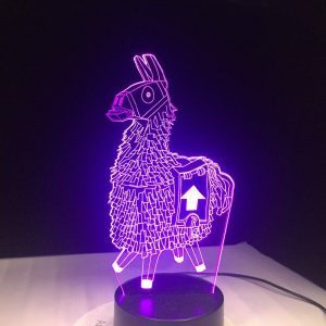Lama veilleuse tactile LED en acrylique