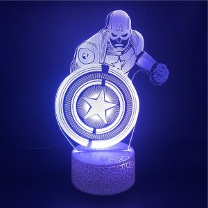 Lampe LED Captain America