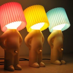 Lampe veilleuse créative petit bonhomme