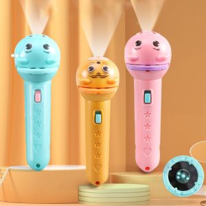 Lampe veilleuse de poche projecteur pour enfants