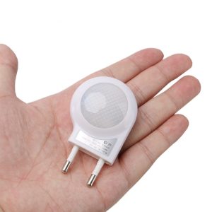 Mini veilleuse murale à led avec capteur de luminosité intégré