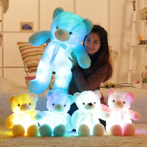 Ours en peluche à éclairage créatif LED