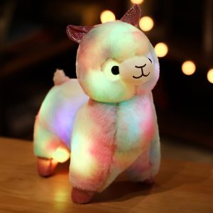 Peluche lumineuse lama Led de 35CM