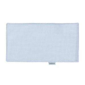 PETITE SERVIETTE / BAVETTE VICHY10 BLEU 29.5×15.5×1 CM