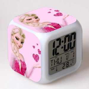 Veilleuse LED colorée Disney la reine des neiges