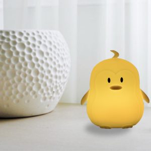 Veilleuse poussin en Silicone Rechargeable avec télécommande tactile